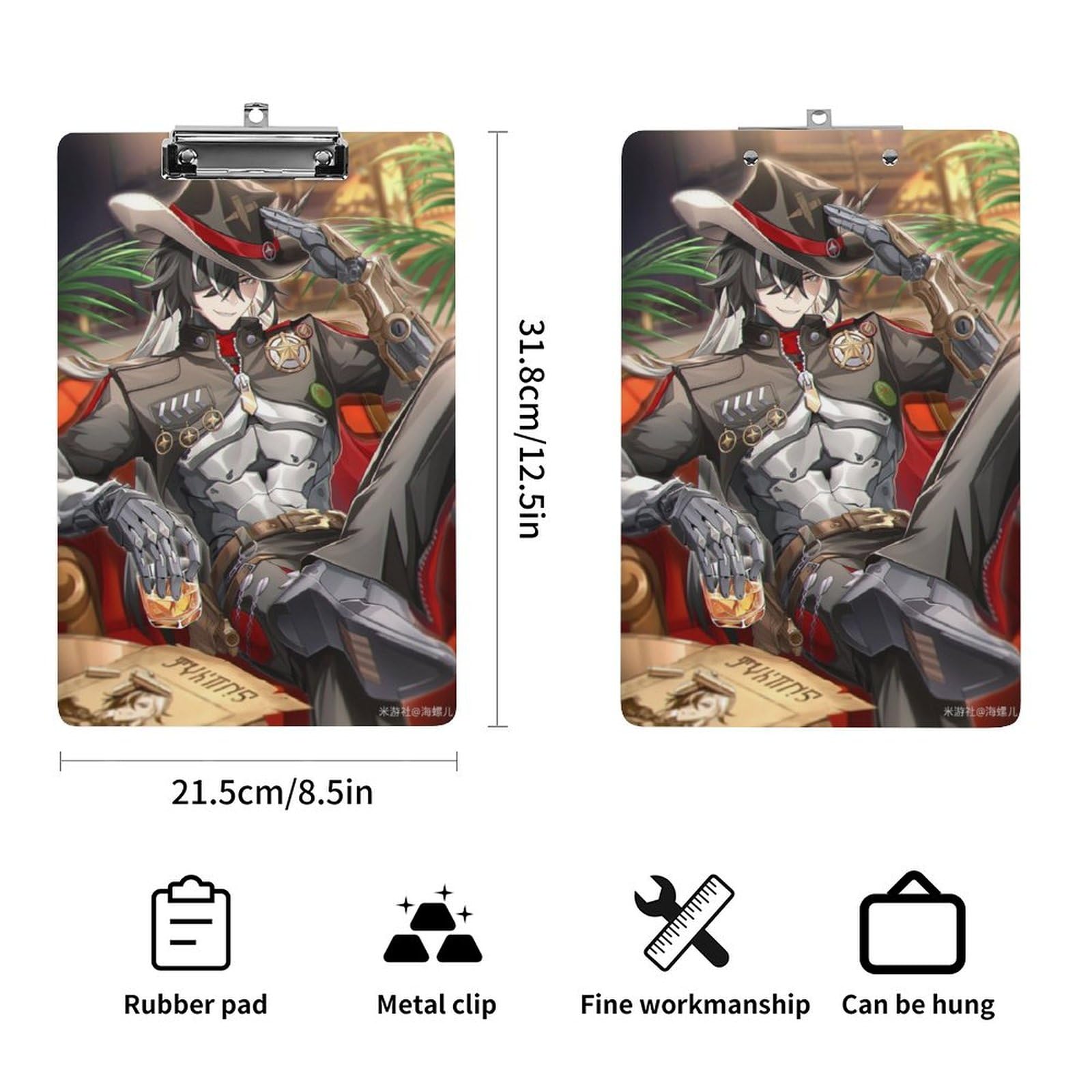 Amazon.co.jp: スターレイル ブートヒル クリップボード 用箋挟 クロス